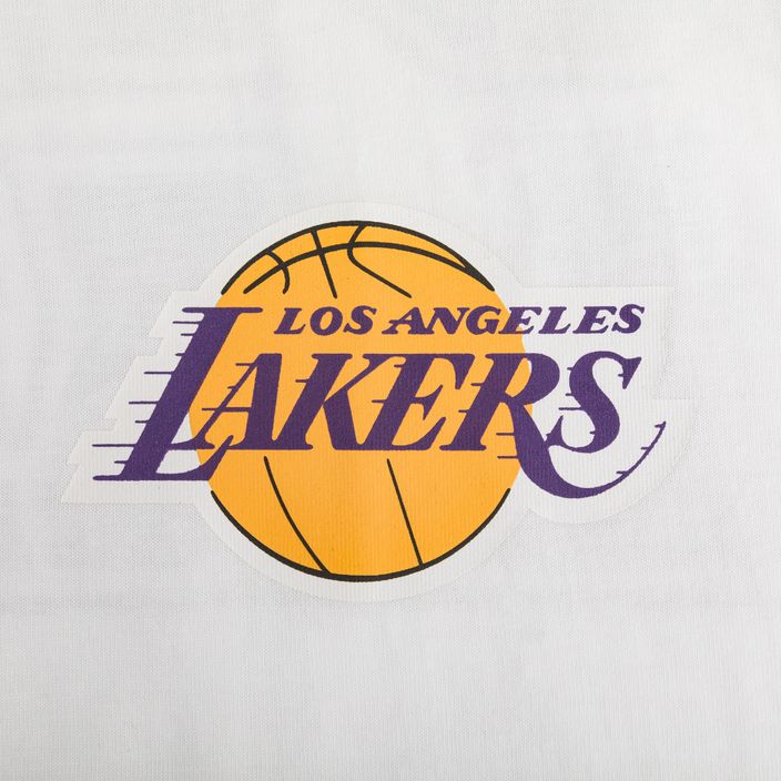 Koszulka męska New Era NBA Large Graphic BP OS Tee Los Angeles Lakers white 9